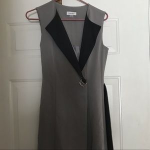 Calvin Klein Wrap Style Dress